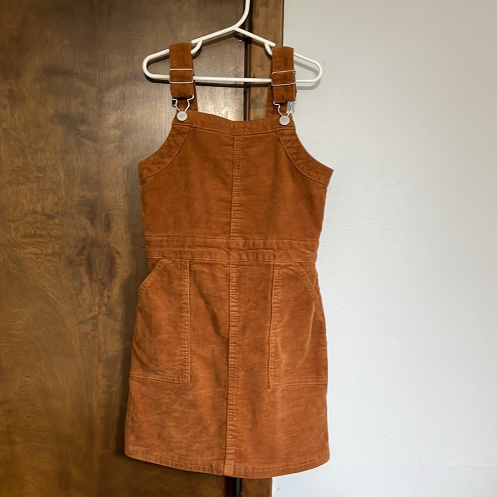 Girls  7/8 corduroy jumper
